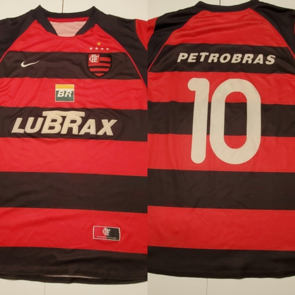 #10 PETROBRAS BRAZIL SOCCER JERSEY Nike DRI-FIT